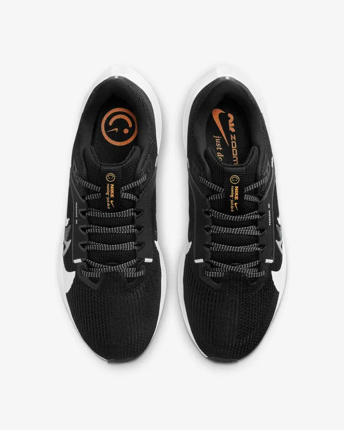 Women Nike Running Pegasus 40 Premium Blackwhitebright Mandarinmulticolour