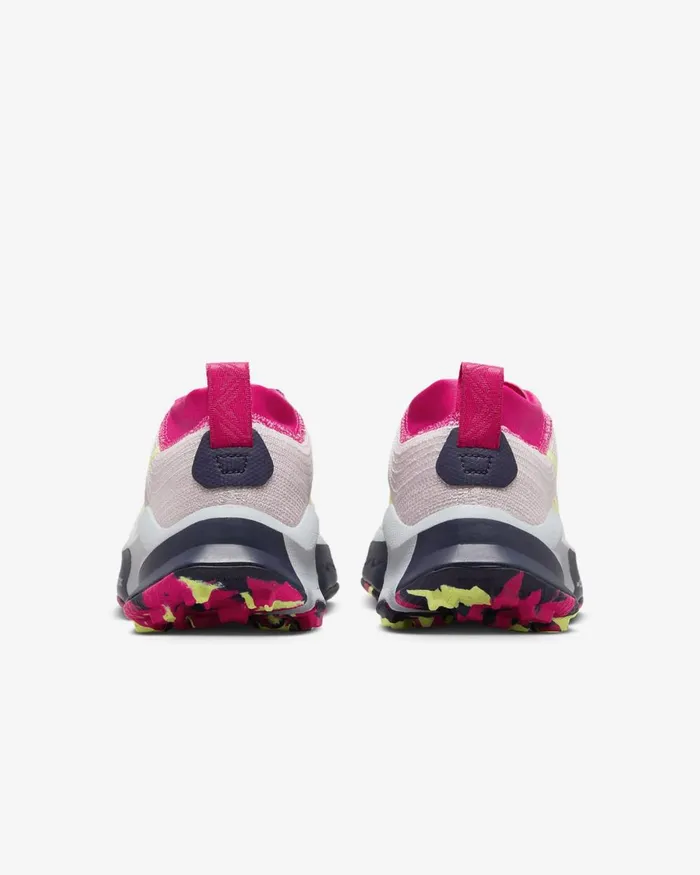 Women Nike Running Zegama Platinum Violetfireberrypurple Inkluminous Green