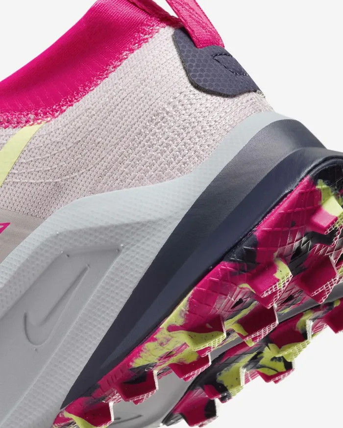 Women Nike Running Zegama Platinum Violetfireberrypurple Inkluminous Green