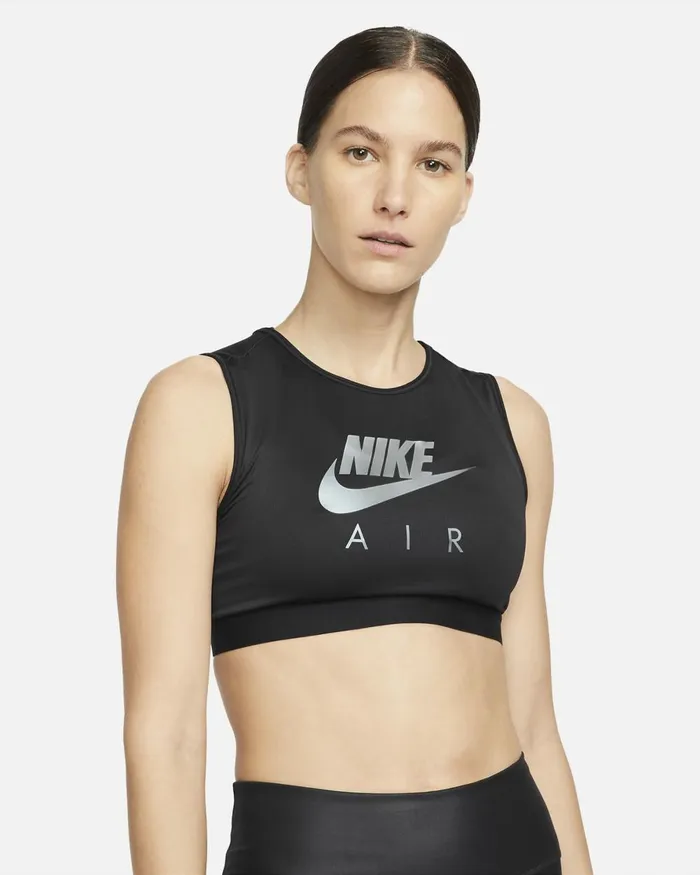 Women Nike Sports Bras Air Swoosh Blackblack