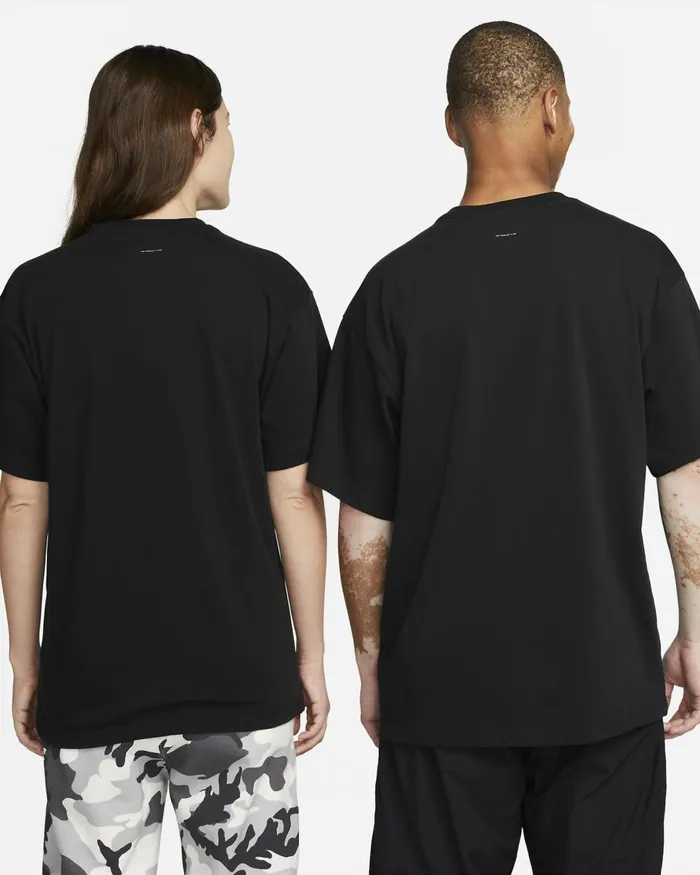 Women Nike Tops And TShirts Nike Blackmedium Grey