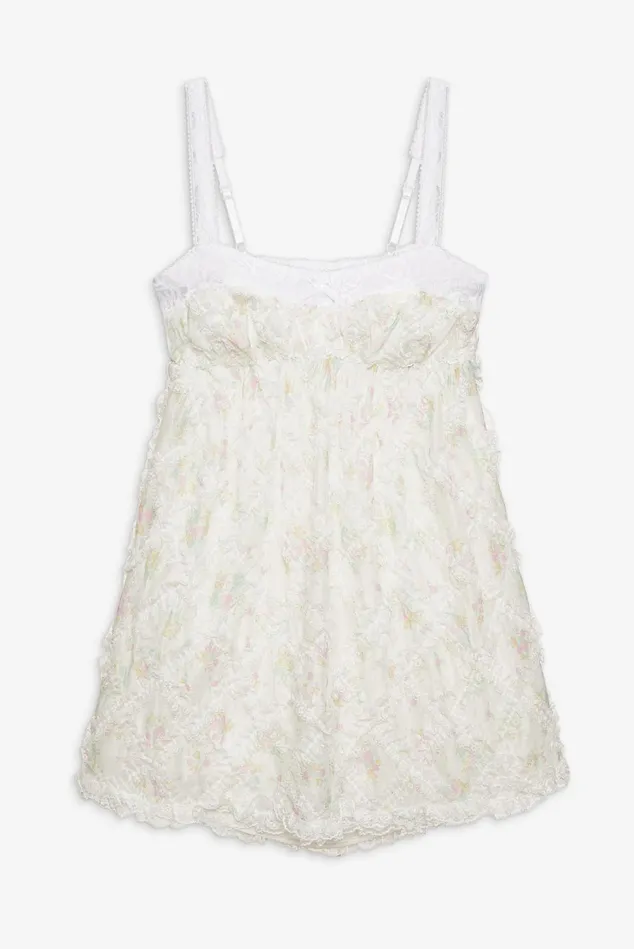 Women Nova Mini Dress White For Love and Lemons Dresses