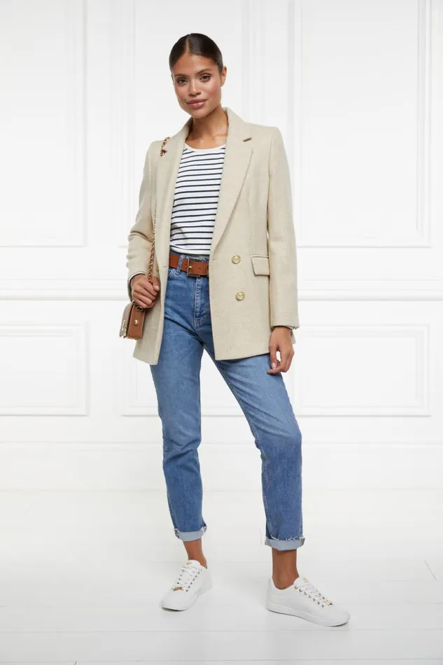 Women Padstow Long Sleeve Crew Neck Tee Natural Ink Navy Stripe Holland Cooper Tops Women Padstow Long Sleeve Crew Neck Tee Natural Ink Navy Stripe Holland Cooper Tops