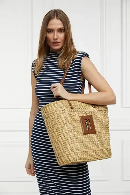 Women Paloma Straw Tote Natural Tan Holland Cooper Bags Women Paloma Straw Tote Natural Tan Holland Cooper Bags