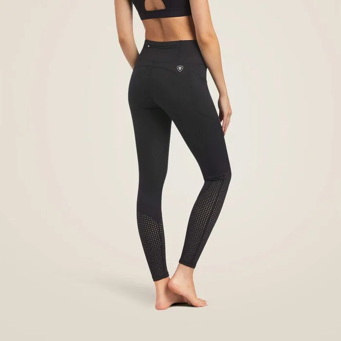 Women Pants and Shorts Ariat Eos Knee Patch Tight Black