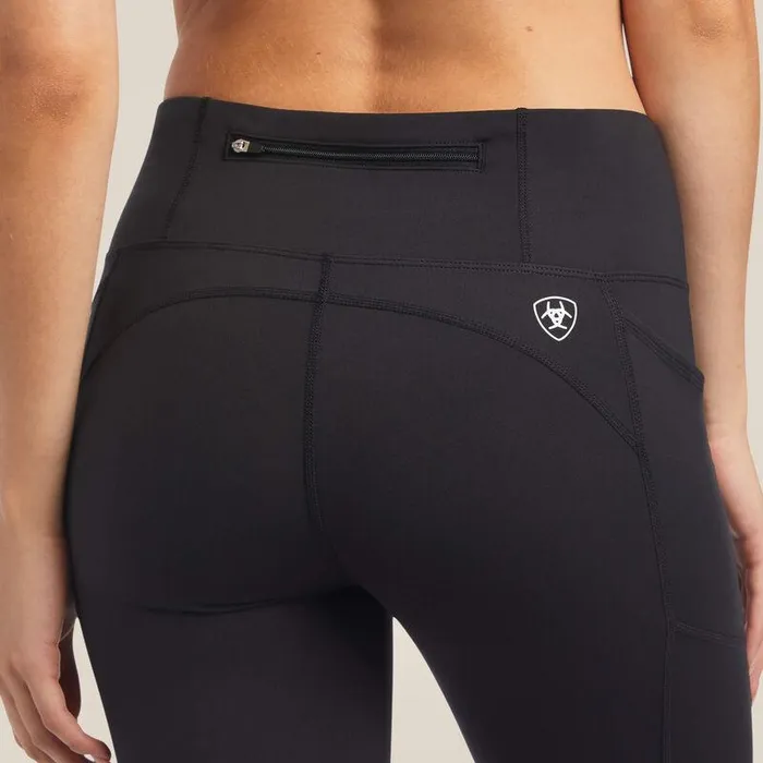 Women Pants and Shorts Ariat Eos Knee Patch Tight Black