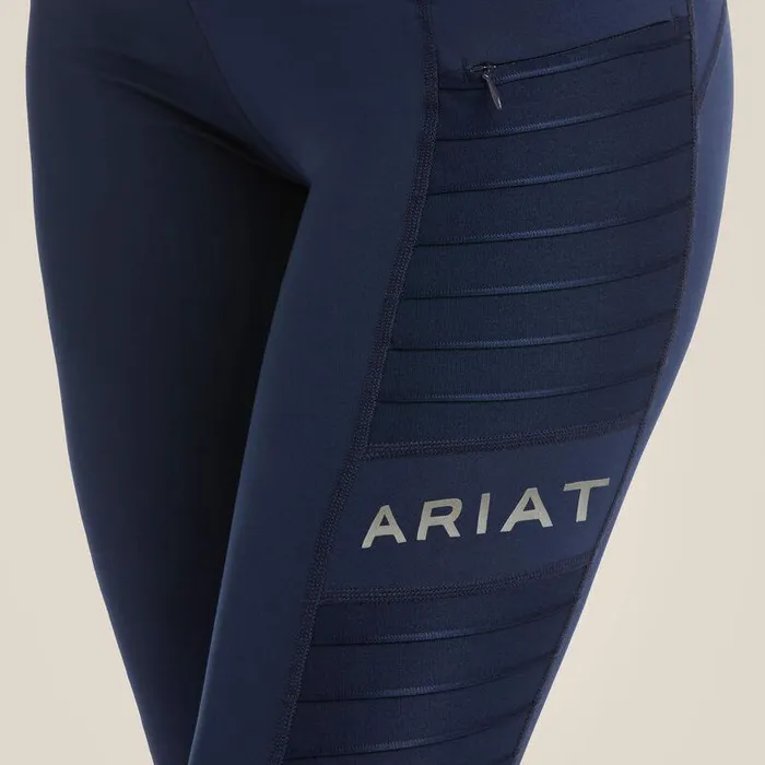 Women Pants and Shorts Ariat Eos Moto Full Seat Tight Navy Women Pants and Shorts Ariat Eos Moto Full Seat Tight Navy