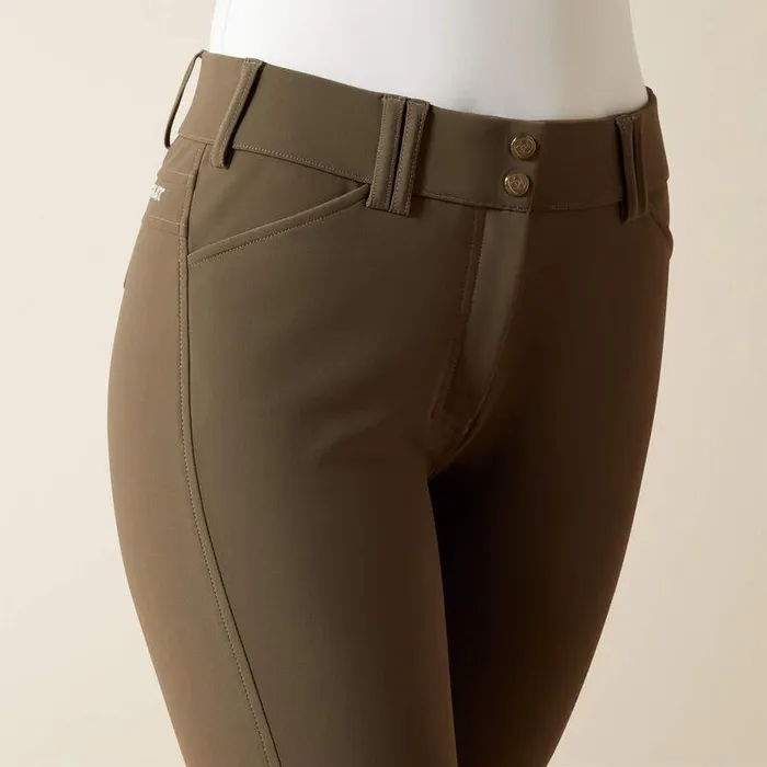 Women Pants and Shorts Ariat Tri Factor Grip Knee Patch Breech Banyan Bark Women Pants and Shorts Ariat Tri Factor Grip Knee Patch Breech Banyan Bark