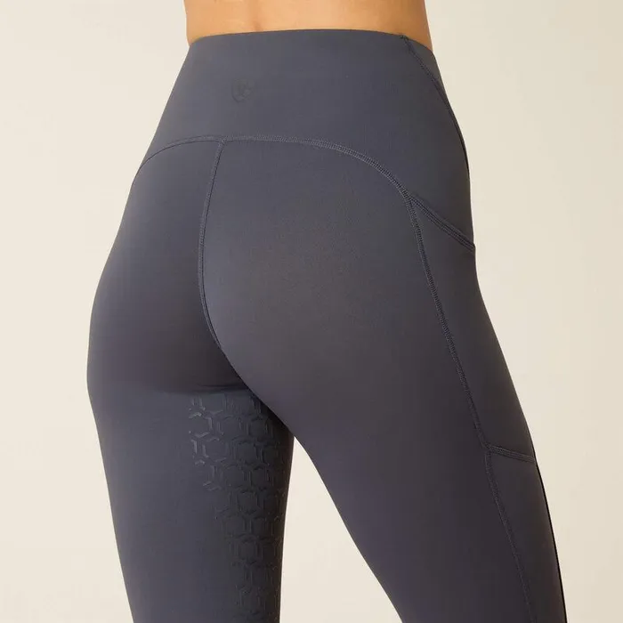 Women Pants and Shorts Ariat Venture Thermal Half Grip Tight Ombre Blue