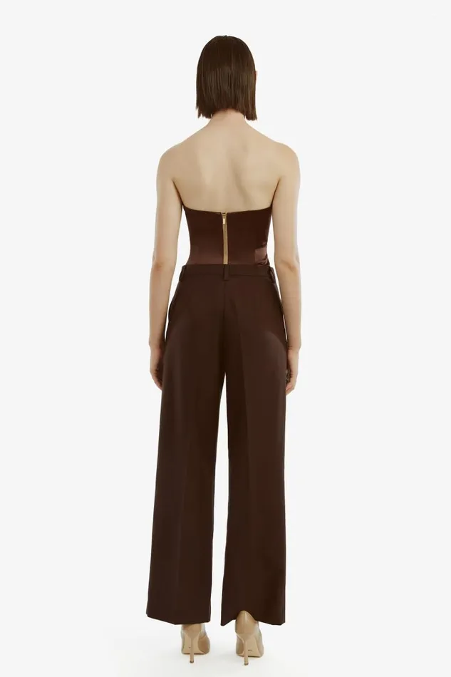 Women Pants Bardot Callista Pant In Dark Chocolate Dark Chocolate Women Pants Bardot Callista Pant In Dark Chocolate Dark Chocolate