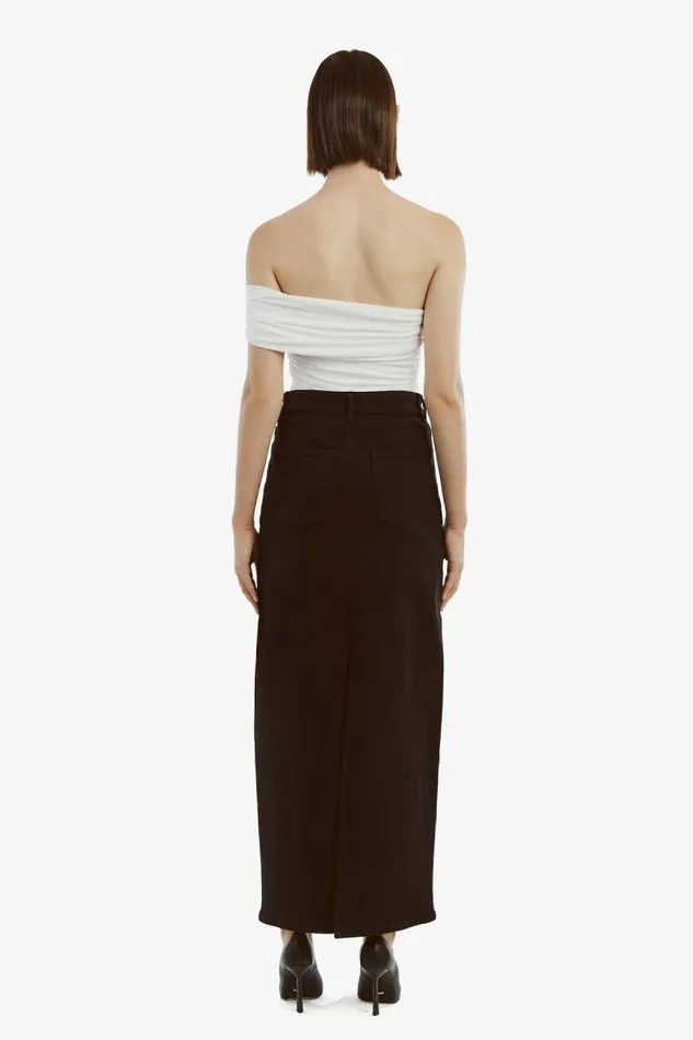 Women Party Tops Bardot Anina Knit Top In Orchid White Orchid White