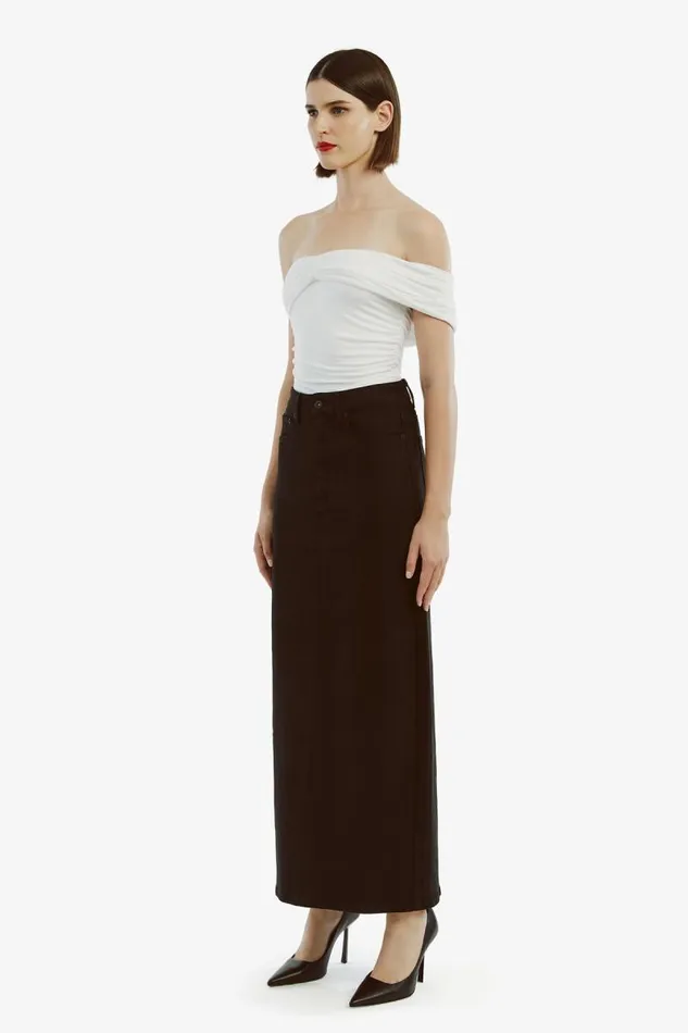 Women Party Tops Bardot Anina Knit Top In Orchid White Orchid White