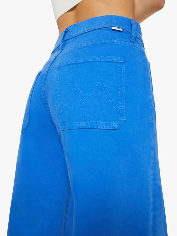 Women Petites Mother Denim PETITES The Lil039 Patch Pocket Undercover Sneak Blue dark