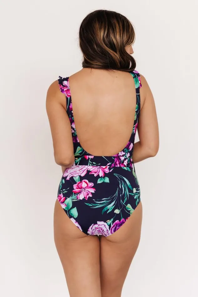 Women Pismo One Piece Midnight Floral Baltic Born One Piece
