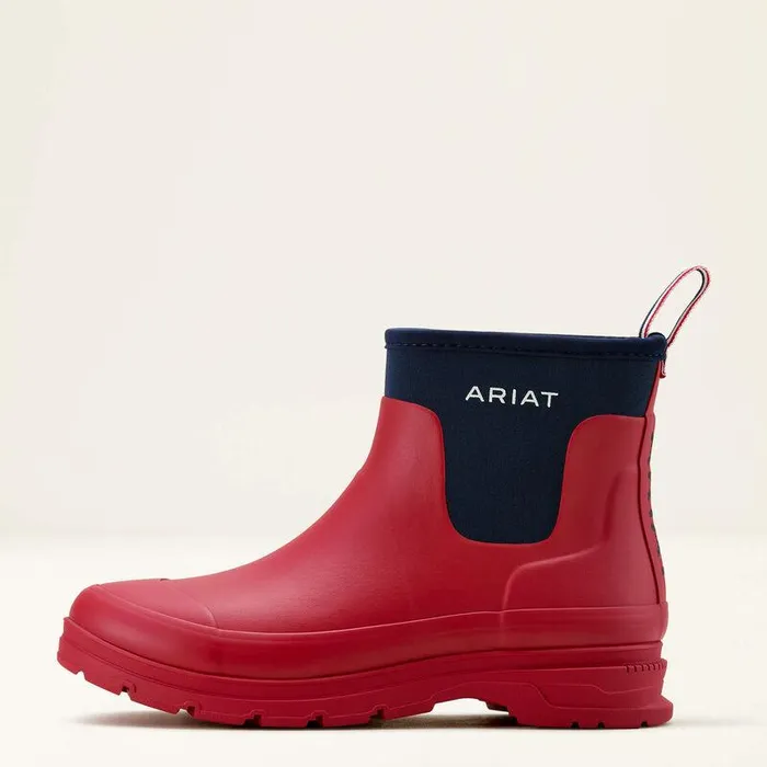 Women Rain Boots Ariat Kelmarsh Shortie Rubber Boot Team Rednavy Women Rain Boots Ariat Kelmarsh Shortie Rubber Boot Team Rednavy