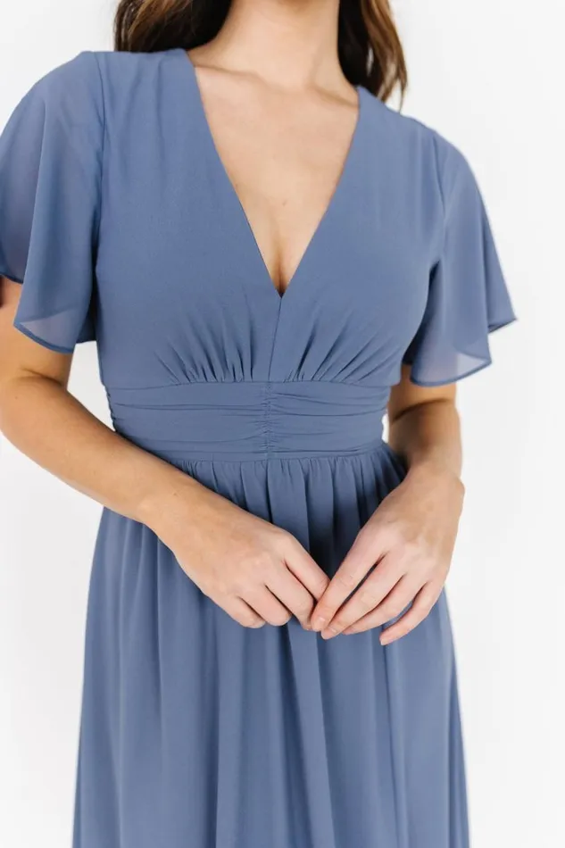 Women Ramona Maxi Dress Whisper Blue Baltic Born Maxi Dresses Women Ramona Maxi Dress Whisper Blue Baltic Born Maxi Dresses