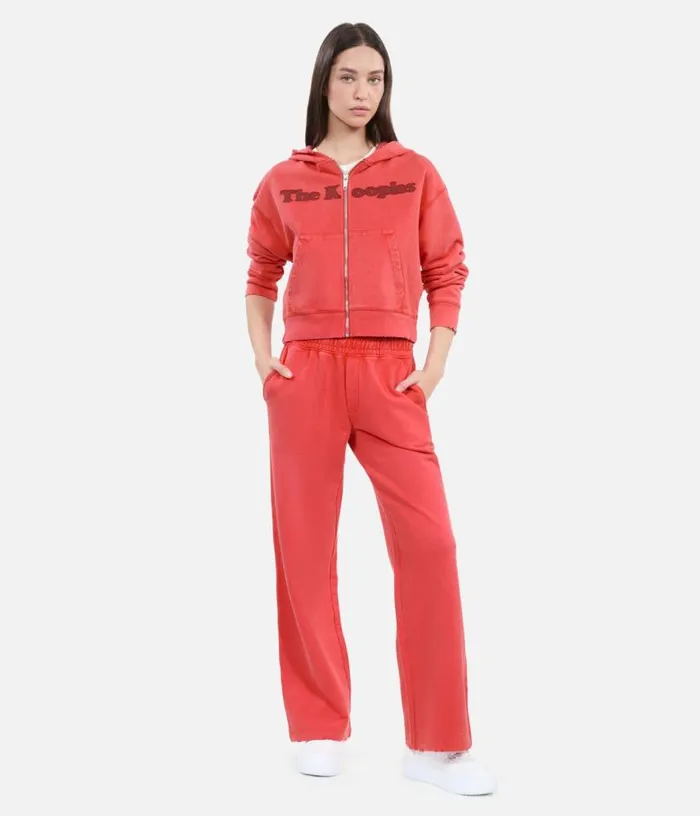 Women Red Logo Hoodie THE KOOPLES Sweatshirts