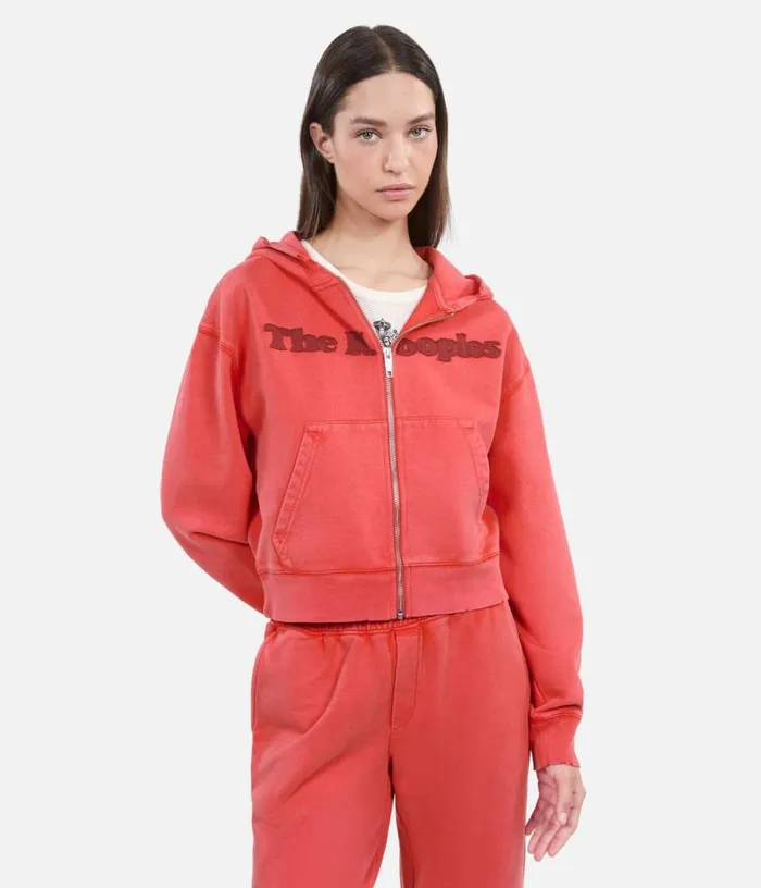 Women Red Logo Hoodie THE KOOPLES Sweatshirts