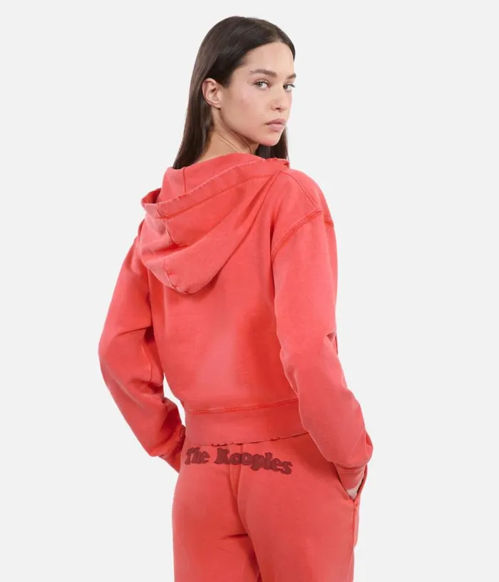 Women Red Logo Hoodie THE KOOPLES Sweatshirts