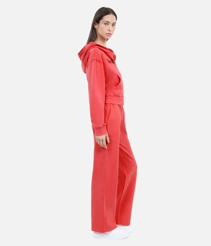 Women Red Logo Hoodie THE KOOPLES Sweatshirts