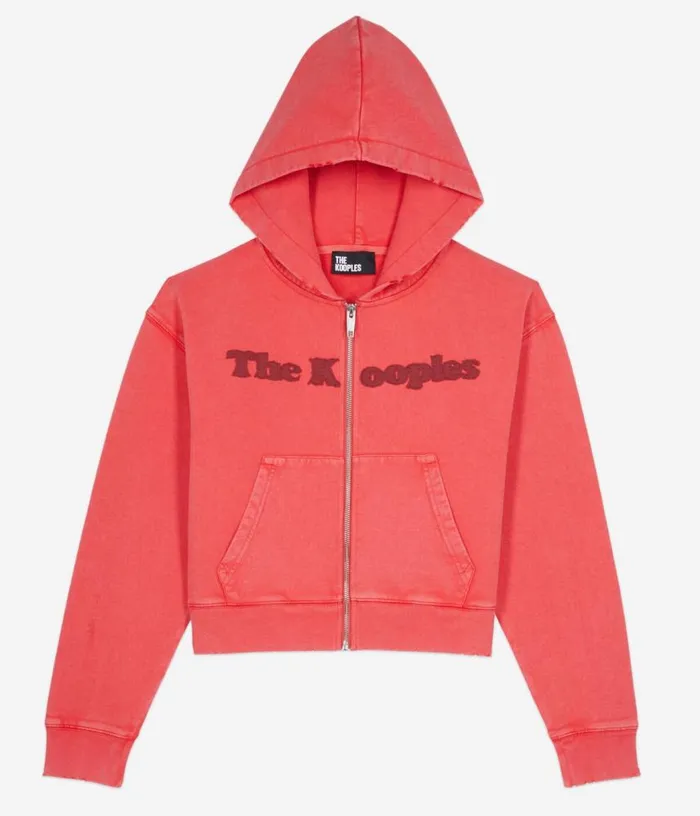 Women Red Logo Hoodie THE KOOPLES Sweatshirts