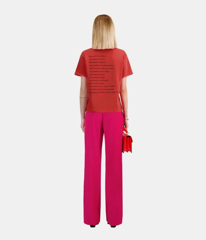 Women Red What Is Tshirt THE KOOPLES Tshirts