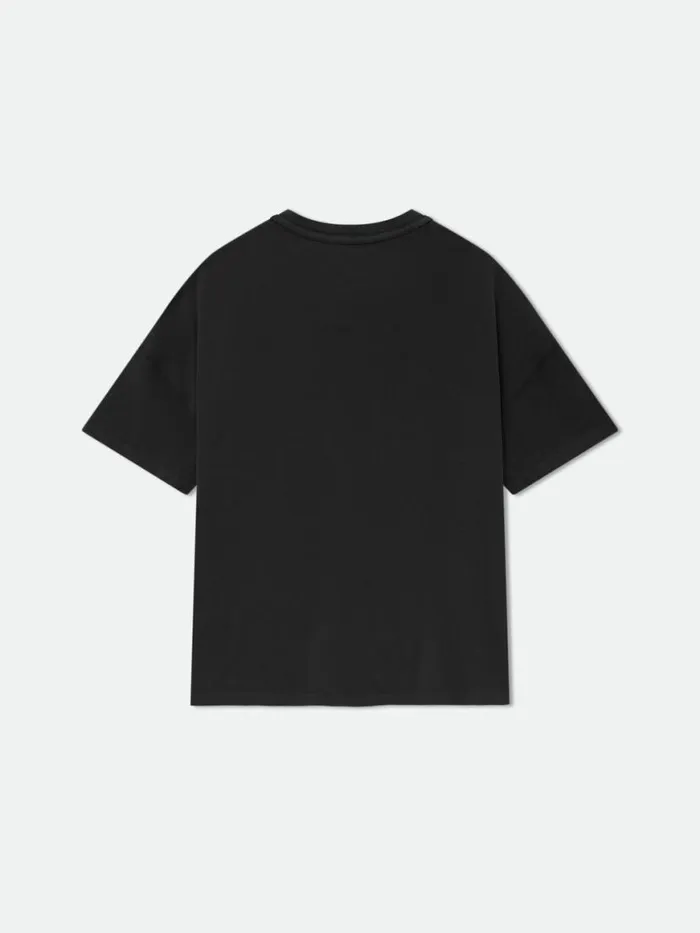Women Rhude Tops REVERSE TEE Vtg Black