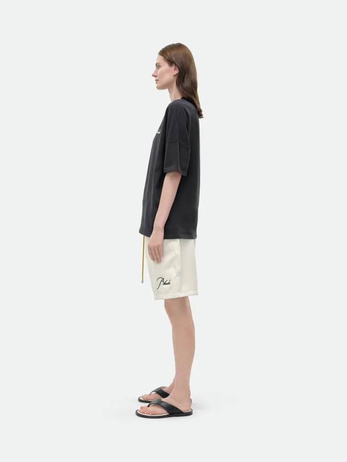 Women Rhude Tops REVERSE TEE Vtg Black