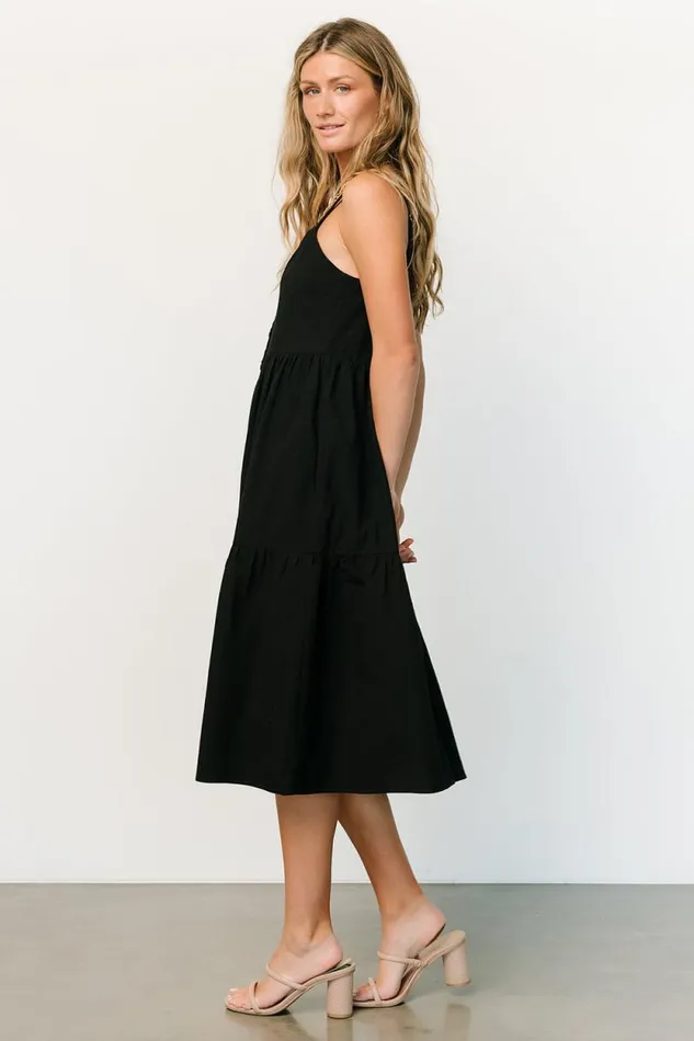 Women Sammy Tank Midi Dress Black Baltic Born Midi Dresses Women Sammy Tank Midi Dress Black Baltic Born Midi Dresses