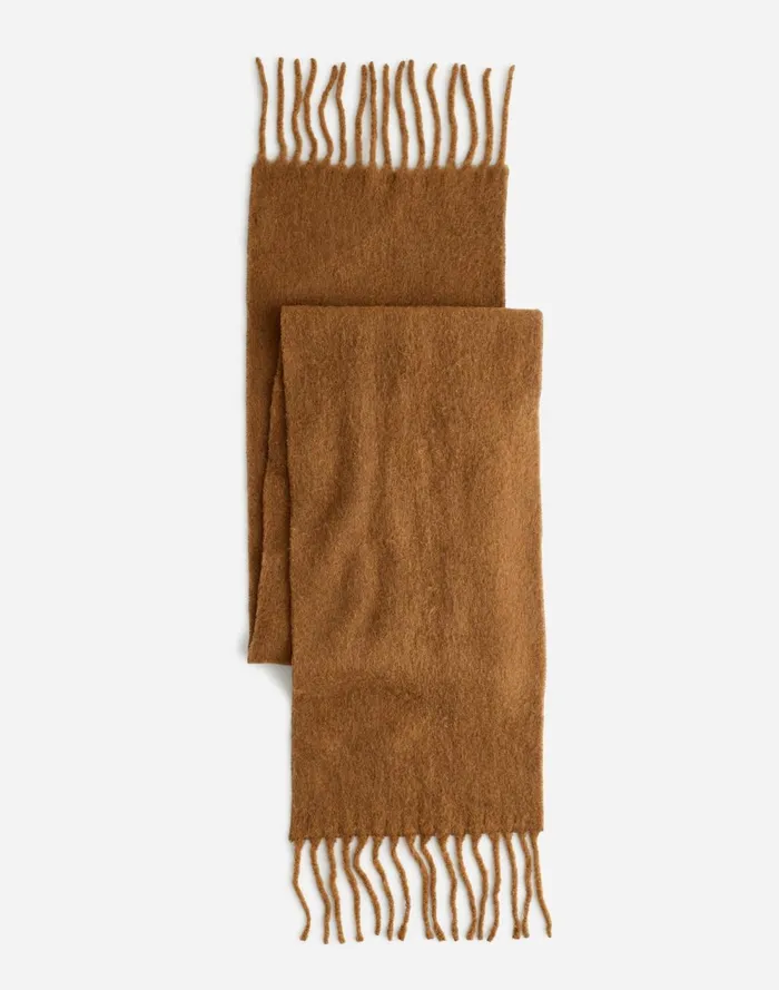 Women Scarves Madewell AlpacaBlend Scarf Camel