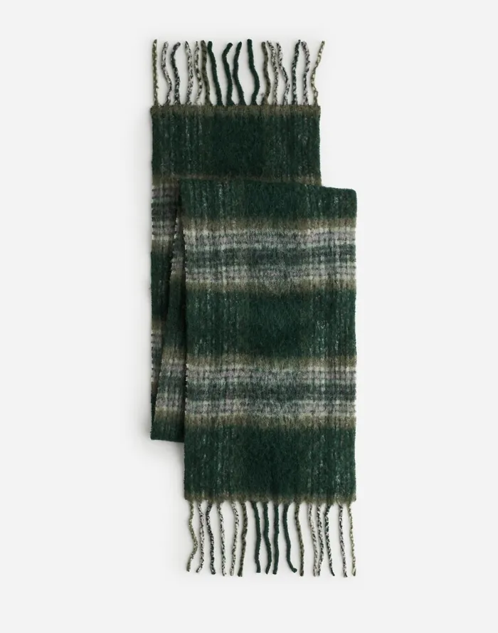 Women Scarves Madewell AlpacaBlend Scarf Luxury Forest