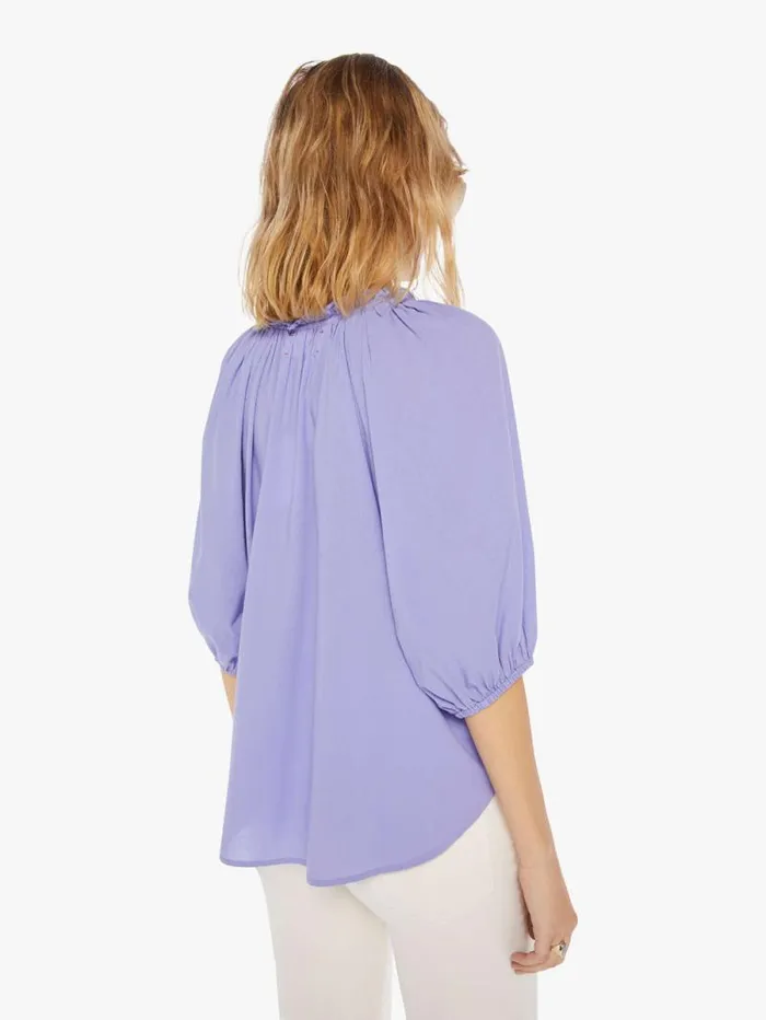 Women Shirts Mother Denim Jules Top Purple open