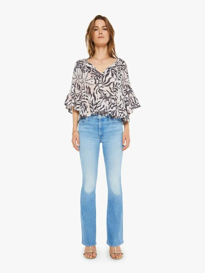 Women Shirts Mother Denim Leo Top Moon Stone Helios