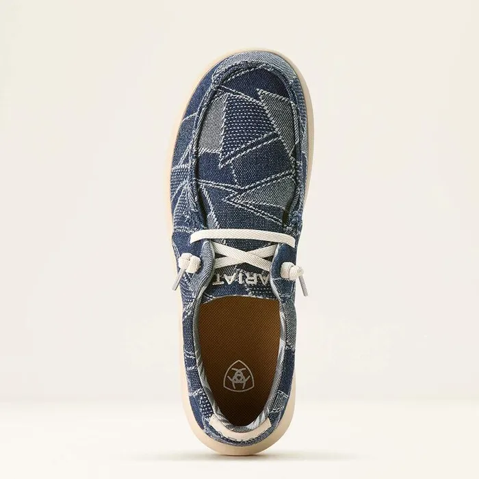Women Shoes and Sneakers Ariat Hilo Shoe Mixed Deepest Denim Women Shoes and Sneakers Ariat Hilo Shoe Mixed Deepest Denim