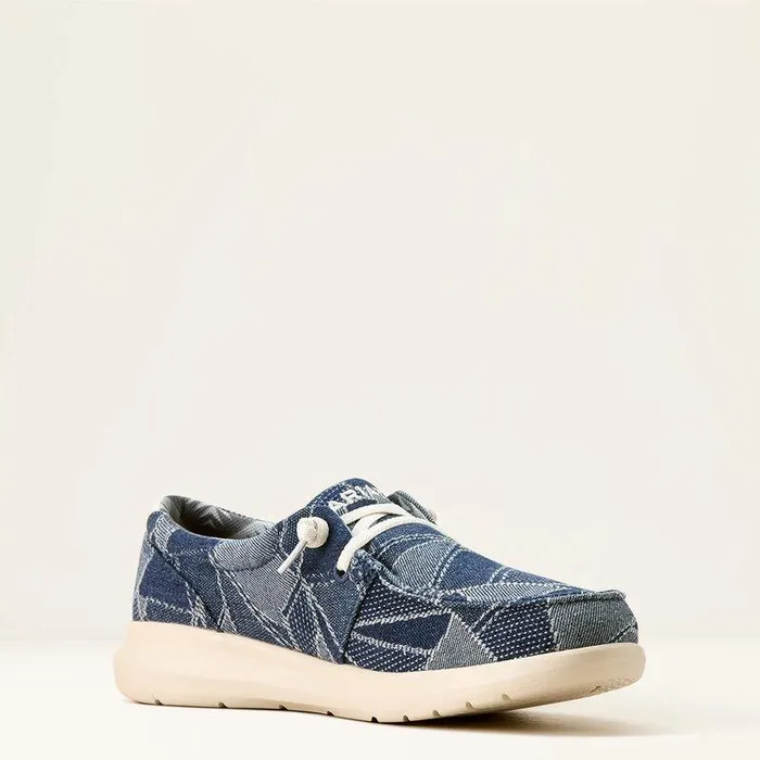 Women Shoes and Sneakers Ariat Hilo Shoe Mixed Deepest Denim Women Shoes and Sneakers Ariat Hilo Shoe Mixed Deepest Denim