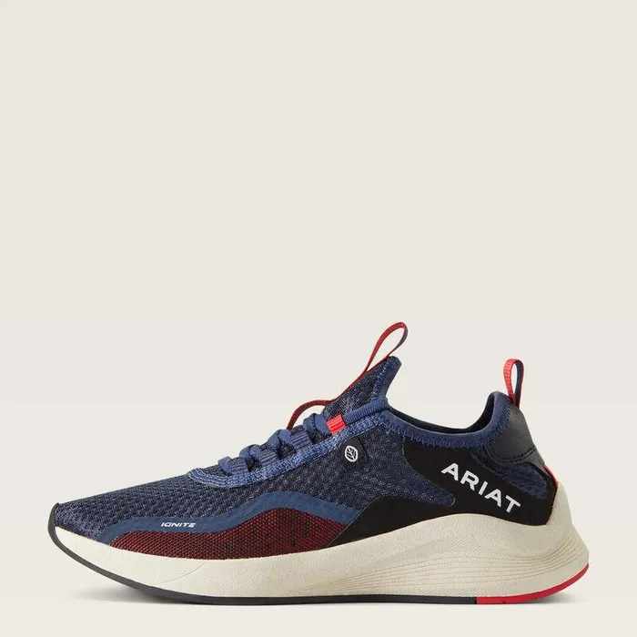 Women Shoes and Sneakers Ariat Ignite Eco Team Navy Women Shoes and Sneakers Ariat Ignite Eco Team Navy
