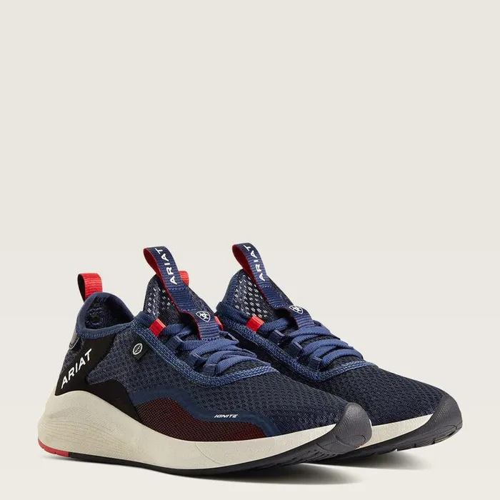 Women Shoes and Sneakers Ariat Ignite Eco Team Navy Women Shoes and Sneakers Ariat Ignite Eco Team Navy
