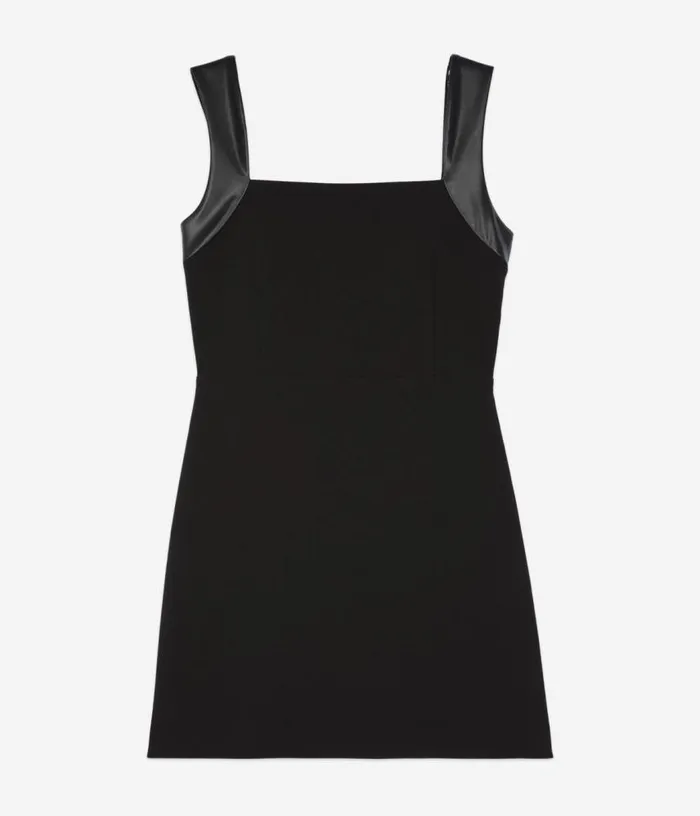Women Short Black Dress With Bow Back THE KOOPLES Dresses and Jumpsuits