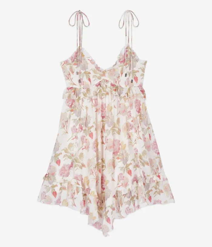 Women Short Printed Silk Dress THE KOOPLES Dresses and Jumpsuits