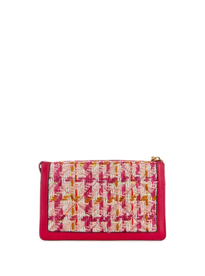 Women Shoulder Bag GUESS Hot Pink Abey Multi Compartment Shoulder Bag