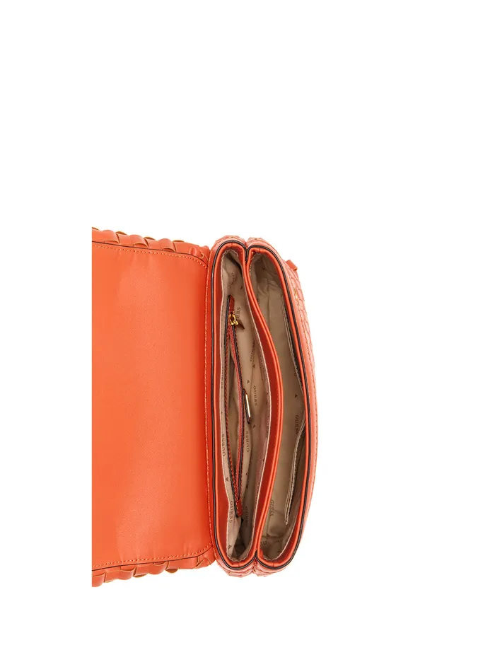 Women Shoulder Bag GUESS Papaya Lisbet Convertible Crossbody Bag Women Shoulder Bag GUESS Papaya Lisbet Convertible Crossbody Bag