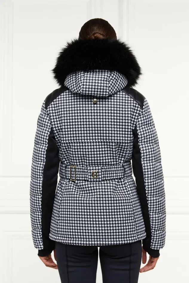 Women Ski Jacket Houndstooth Holland Cooper Ski Jackets
