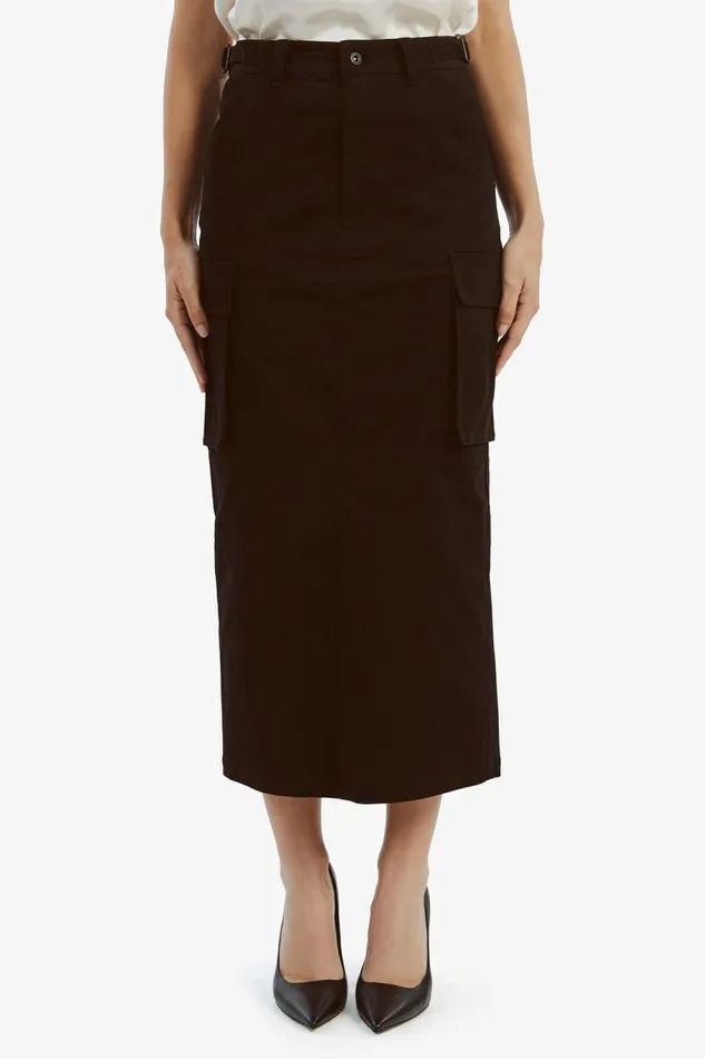 Women Skirts Bardot Arco Cargo Maxi Skirt In Black Black Women Skirts Bardot Arco Cargo Maxi Skirt In Black Black