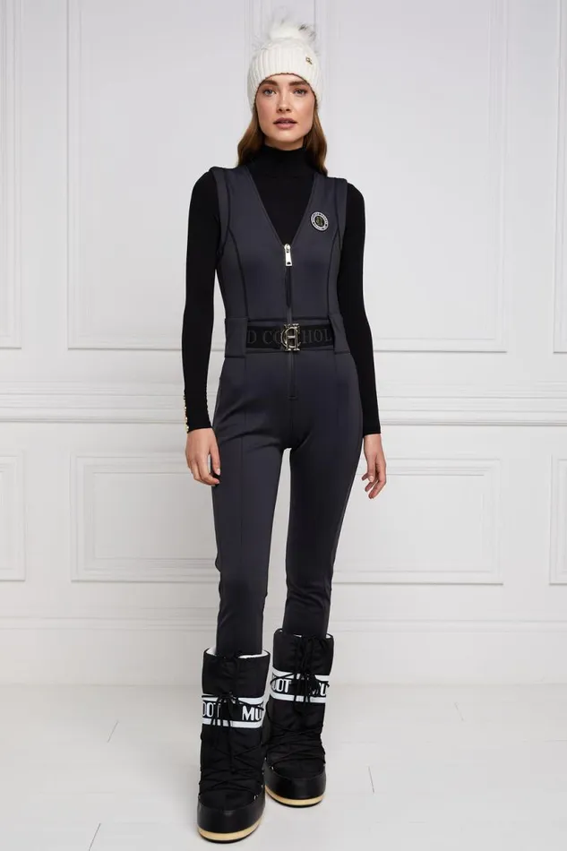 Women Sleeveless Ski Suit Black Holland Cooper Ski Suits Women Sleeveless Ski Suit Black Holland Cooper Ski Suits