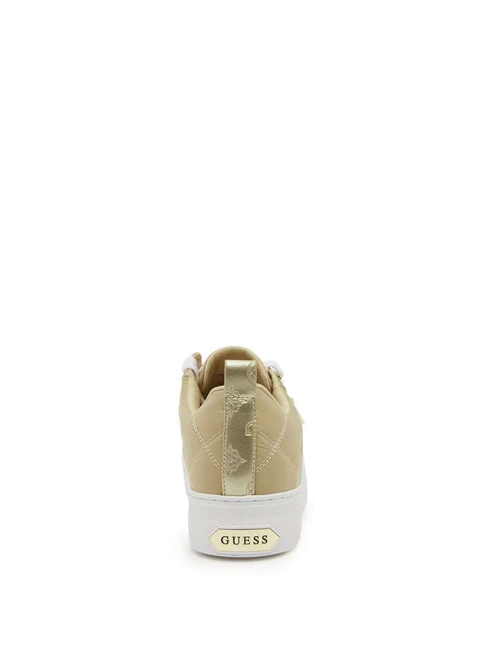 Women Sneakers GUESS Gold Ganela Low Top Sneakers