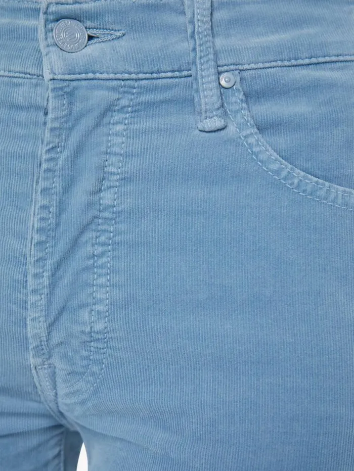 Women Straight Mother Denim The Hiker Hover Blue