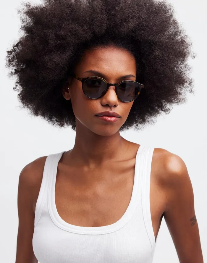 Women Sunglasses Madewell Layton Sunglasses Tort Multi