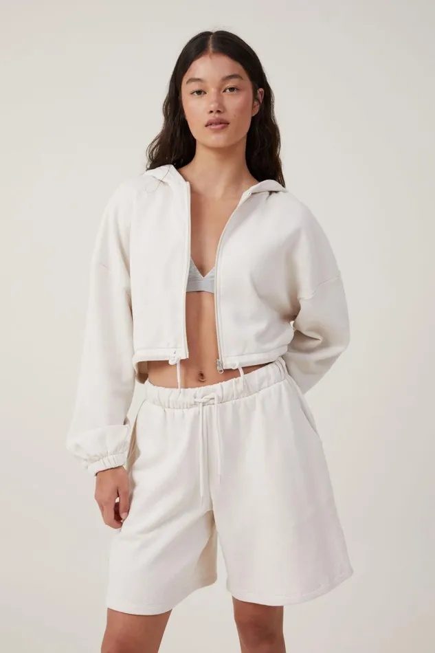 Women Sweats and Hoodies Cotton On Fleece Lounge Jort Bircher
