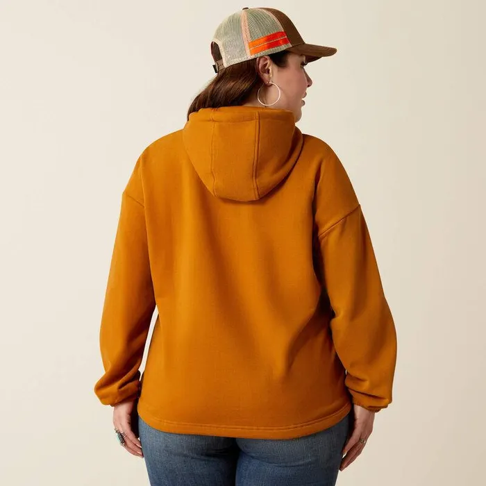 Women Sweatshirts and Hoodies Ariat Essential Hoodie Roasted Pecan Women Sweatshirts and Hoodies Ariat Essential Hoodie Roasted Pecan