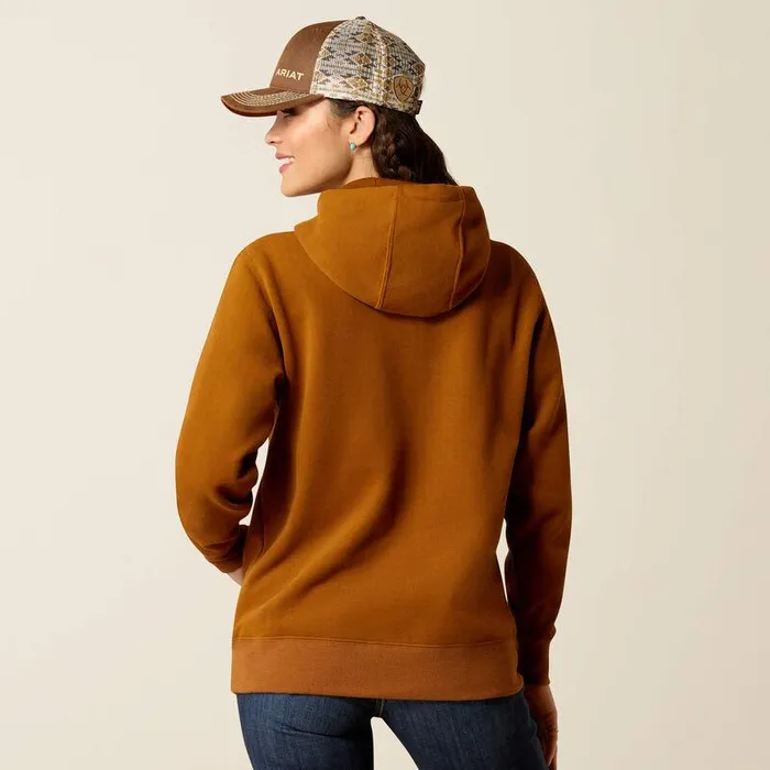 Women Sweatshirts and Hoodies Ariat Horizon Hoodie Chestnut Horse Women Sweatshirts and Hoodies Ariat Horizon Hoodie Chestnut Horse
